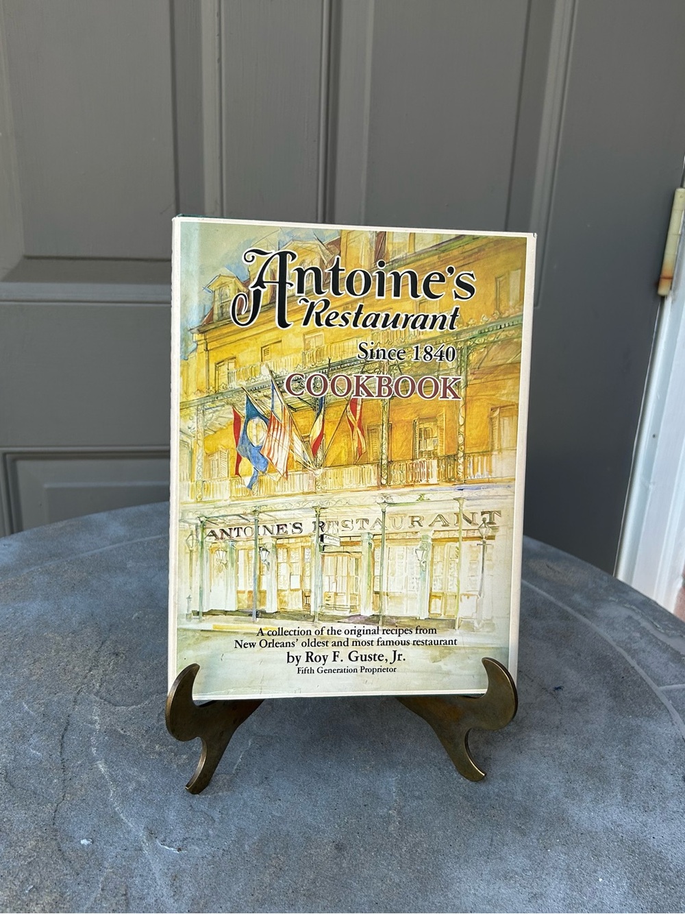 Brass Display Easel Stand - Gold Plate & Frame Holder - Picture 2 of 9